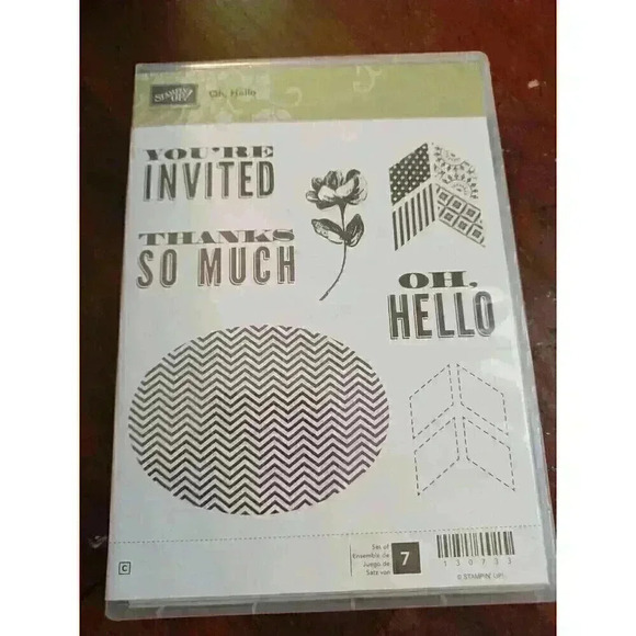 Stampin' Up!  Oh,Hello Stamp Set  ~  NEW - Picture 1 of 4